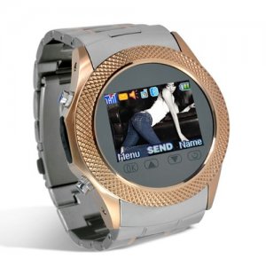 Quad Band 1.5 Inch TFT LCD Touchscreen Watch Phone with 1GB Memory